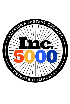 Inc. 5000 logo representing top-growing private companies in the U.S.